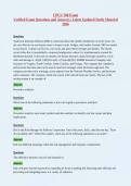 CPCU 500 Exam&NewLine;Verified Exam Questions and Answers &vert; Latest Updated Study Material&NewLine;2026