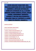 CPCE Exam Prep 2026-2027&colon; 215&plus; Practice Questions with 100&percnt; Verified Answers & Detailed Rationales &vert; Complete Coverage of All 8 CACREP Domains &vert; Includes Latest DSM-5-TR Updates &vert; Graded A&plus;