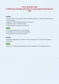 CPCU 500 Study Guide&NewLine;Verified Exam Questions and Answers &vert; Latest Updated Study Material&NewLine;2026