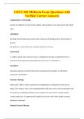 COUC 601 Midterm Exam Questions with&NewLine;Verified Correct Answers
