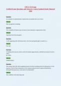 CPCU 500 Exam Prep&NewLine;Verified Exam Questions and Answers &vert; Latest Updated Study Material&NewLine;2026