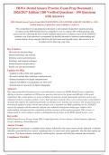 HOSA Dental Science Practice Exam 2026&sol;2027&colon; 200&plus; Verified Questions with Rationales&comma; Updated for Latest ADA & CDC Guideline