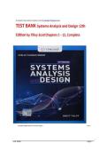 Test Bank for&colon; Management Information Systems&colon; Managing the Digital Firm&comma; 16th Edition By Kenneth C&period; Laudon&comma; Jane P&period; Laudon&period;&NewLine;