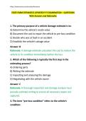 STATE FARM ESTIMATICS UPDATED&excl;&excl;&excl;&excl;&excl; EXAMINATION &ndash; QUESTIONS With Answers and Rationales&period;pdf&NewLine;&NewLine;