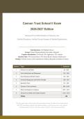 CANNON TRUST SCHOOL II EXAM 2026&sol;2027 &vert; Certified Questions & Verified Answers &vert; Advanced Trust Administration &vert; Pass Guaranteed - A&plus; Graded&NewLine;&NewLine;