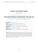 CANNON TRUST SCHOOL I & II EXAMS BUNDLE 2026&sol;2027 &vert; Certified Q&A & Explanations &vert; Trust&comma; Fiduciary&comma; Tax&comma; Investments &vert; Pass Guaranteed - A&plus; Graded