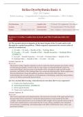 RELIAS DYSRHYTHMIA BASIC A COMPREHENSIVE PACKAGE 2026&sol;2027 &vert; Relias Learning Competency Exam &vert; Verified Q&A with Rationales &vert; Pass Guaranteed - A&plus; Graded