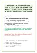 NURS6540 &sol; NURS 6540 Advanced &NewLine;Practice Care of Frail Elders Exam Study &NewLine;Guide &sol; Practice Exam &mdash; 100 Questions &NewLine;& Answers Walden &vert; 2026 Study Edition