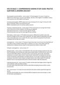 NSG 550 QUIZ 3 &vert; COMPREHENSIVE NURSING STUDY GUIDE&comma; PRACTICE QUESTIONS & ANSWERS 2026&sol;2027&NewLine;&NewLine;