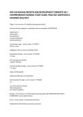 NSG 250 HUMAN GROWTH AND DEVELOPMENT THEORISTS UB &vert; COMPREHENSIVE NURSING STUDY GUIDE&comma; PRACTICE QUESTIONS & ANSWERS 2026&sol;2027