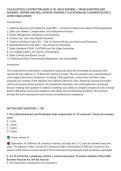 CSLB-ELECTRICAL CONTRACTOR EXAM &lpar;C-10&rpar; LAW & BUSINESS &plus; TRADE QUESTIONS AND&NewLine;ANSWERS &vert; VERIFIED AND WELL DETAILED ANSWERS &vert; PLUS RATIONALES &vert; GUARANTEED PASS &vert;&NewLine;LATEST EXAM UPDATE