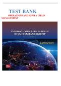 Test Bank For Operations and Supply Chain Management&comma; 2026 Release by F&period; Robert Jacobs&vert; 9781266157394&vert; All Chapters 1 - 22&vert; LATEST