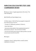 NARM EXAM 2026 EXAM PREP STUDY GUIDE&NewLine;COMPREHENSIVE REVIEW