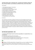 WISCONSIN TRENCH SAFETY SUPERVISOR EXAM &ndash; QUESTIONS AND ANSWERS &vert; VERIFIED AND&NewLine;WELL DETAILED ANSWERS &vert; PLUS RATIONALES &vert; GUARANTEED PASS &vert; LATEST EXAM UPDATE&NewLine;