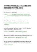 NCSF EXAM 4 PRACTICE QUESTIONS WITH&NewLine;DETAILED EXPLANATIONS 2026