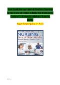 Test Bank for Advanced Practice Nursing in the Care of Older Adults 3rd Edition 2027&sol;2028