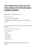 POST LICENSE EXAM 25 MOCK TEST AND&NewLine;STUDY MATERIAL WITH APPLICATION-BASED&NewLine;LICENSING SCENARIOS