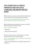 POST LICENSE EXAM 25 COMPLETE&NewLine;PREPARATION GUIDE WITH ETHICS&comma;&NewLine;COMPLIANCE&comma; AND INDUSTRY PRACTICE&NewLine;REVIEW
