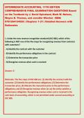 INTERMEDIATE ACCOUNTING&comma; 11TH EDITION  &NewLine;COMPREHENSIVE FINAL EXAMINATION QUESTIONS Based &NewLine;on the Textbook by J&period; David Spiceland&comma; Mark W&period; Nelson&comma; &NewLine;Wayne B&period; Thomas&comma; and Jennifer Winchel  ISBN&colon; &NewLine;9781264134526 &vert; Chapters 1&ndash;21 &vert; Detailed Answers with &NewLine;Rati