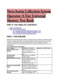 2026&sol;2027 Nova Scotia Collection System Operator Exam&colon; S-Tier Universal Mastery Test Bank &lpar;Q&A&rpar;