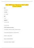 NSG 3800 Exam 3 Questions with Verified&NewLine;Correct Answers