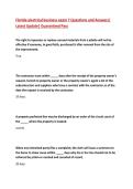 Florida electrical business exam 7 Questions and Answers&vert; Latest Update&vert; Guaranteed Pass