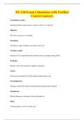 NU-136 Exam 2 Questions with Verified&NewLine;Correct Answers