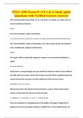 PSYC-2301 Exam &num;1 &lpar;Ch 1 & 2&rpar; Study guide&NewLine;Questions with Verified Correct Answers