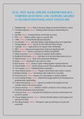 FULL TEST BANK APPLIED PATHOPHYSIOLOGY &vert; VERIFIED QUESTIONS AND ANSWERS&vert; GRADED A&plus; &vert;GUARANTEED PASS&vert;LATEST UPDATE 2026