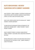 KLETC BENCHMARK 1 REVIEW QUESTIONS WITH CORRECT ANSWERS&period;