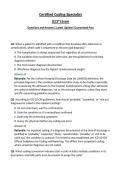 Certified Coding Specialist &lpar;CCS&reg;&rpar; Exam Questions and Answers&vert; Latest Update&vert; Guaranteed Pass&NewLine;