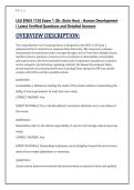 LSU ENUS 1126 Exam 1 &lpar;Dr&period; Aixin Hou&rpar; &colon; Human Development &NewLine;&vert; Latest Verified Questions and Detailed Answers 