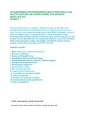 ATI SCHIZOPHRENIA SPECTRUM DISORDERS AND PSYCHOSIS FINAL EXAM &vert;&NewLine;PRACTICE QUESTIONS AND VERIFIED ANSWERS WITH RATIONALE&NewLine;NEWEST 2026-2027 &NewLine;GRADED A&plus;&NewLine;