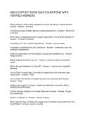 HIM 410 STUDY GUIDE QUIZ 2 QUESTIONS WITH VERIFIED ANSWERS