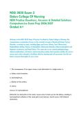 NSG 3850 Exam 3 -&NewLine;Galen College Of Nursing &colon;&NewLine;NEW Practice Questions&comma; Answers & Detailed Solutions&NewLine;Comprehensive Exam Prep 2026&sol;2027&NewLine;Graded A&plus;&NewLine;