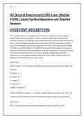 ICC General Requirements &lpar;GR&rpar; Exam &lpar;Module &NewLine;47&sol;84&rpar; &vert; Latest Verified Questions and Detailed &NewLine;Answers 
