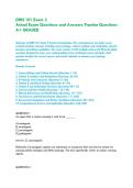 DHN 101 Exam Prep 2026&colon; Complete 4-Exam Test Bank &vert; Nutrition & Dietetics