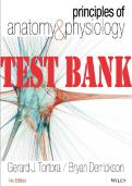 Principles of Anatomy and Physiology 14th Edition Gerard J&period; Tortora&comma; Bryan H&period; Derrickson TEST BANK