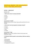 NLN NEX Exam 2026&sol;2027 &vert; 500&plus; Practice Questions & &NewLine;Answers &vert; Verbal Ability&comma; Math & Science 