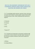 WGU D311 PRE-ASSESSMENT&colon; MICROBIOLOGY WITH LAB&colon; A &NewLine;FUNDAMENTAL APPROACH &lpar;GMO1&rpar; &lpar;PGMO&rpar; UPDATED 2026 &NewLine;QUESTIONS AND ANSWERS 100&percnt; CORRECT