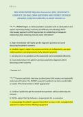 WGU D344 PMHNP Objective Assessment &lpar;OA&rpar; &vert; EXAM WITH &NewLine;COMPLETE 250 REAL EXAM QUESTIONS AND CORRECT DETAILED &NewLine;ANSWERS &lpar;VERIFIED ANSWERS&rpar; ALREADY GRADED A&plus; 