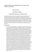 TFE 800&period;33 VIRTUAL FIELD EXPERIENCE PART 2 &vert;ACCURATE AND VERIFIED &vert; 2026 UPDATE          