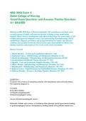 NSG 3850 Exam 4 -&NewLine;Galen College of Nursing &colon;&NewLine;Actual Exam Questions and Answers Practice Questions&NewLine;A&plus; GRADED&NewLine;