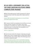 NR 443 WEEK 6 ASSIGNMENT 2026 ACTUAL&NewLine;TEST PAPER QUESTIONS SOLUTIONS VERIFIED&NewLine;COMPLETE STUDY PACKAGE&NewLine;