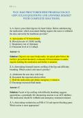 WGU D441 PROCTORED HESI PHARMACOLOGY &NewLine;GHV1 EXAM QUESTIONS AND ANSWERS 2026&sol;2027 &NewLine;WITH COMPLETE SOLUTIONS&period;