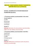 NRNP 6630 &ndash; PMHNP MIDTERM UPDATED&excl;&excl;&excl; EXAMINATION &ndash; QUESTIONS With Answers and Rationales&period;pdf&NewLine;&NewLine;