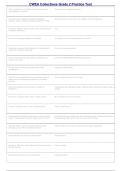 CWEA Collections Grade 2 Practice Test 2026&ndash;2027 &vert; CSM Certification Exam Questions & Verified Answers