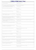CWEA CSM Grade 1 Exam Prep 2026&ndash;2027 &vert; Collection System Maintenance Practice Questions & Verified Answers