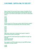 CA VEE FINANCE - CHAPTER 4&period;FINAL TEST 20262027&period;&NewLine;&NewLine;&NewLine;