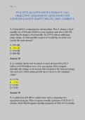 WGU D771 QUANTITATIVE LITERACY &vert; OA &vert; &NewLine;OBJECTIVE ASSESSMENT &vert; QUESTIONS AND &NewLine;ANSWERS &vert;LATEST 2026&sol;27 UPDATE &vert; 100&percnt; CORRECT&period;